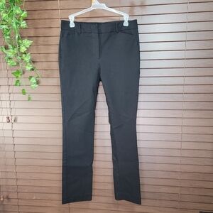 Liz Claiborne Petite High-rise Straight Leg Women's Black Dress Pants Size 10P